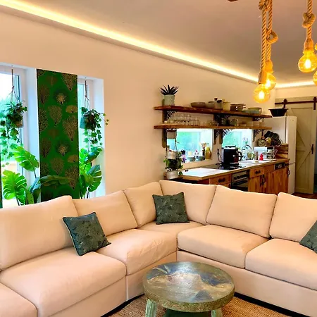 בית נופש Arty House With Huge Terrace At Lake Balaton *