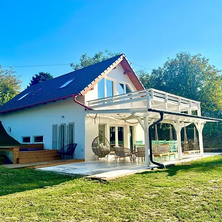 Arty House With Huge Terrace At Lake Balaton *